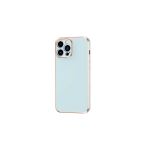 Wenixs Aksesuar İphone 13 Pro Max Uyumlu Csk Zore Bark Kılıf-Mavi Açık