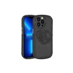 Wenixs Aksesuar İphone 13 Pro Max Uyumlu Kamera Korumalı Pop Soketli Renkli Zore Ofro Kılıf-Siyah
