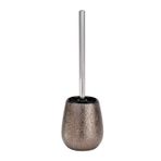 Wenko Marrakesh klozet takımı, tuvalet fırçası tutucu, seramik, Ø 12,5 x 41 cm, kahverengi