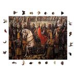 WePuzzleUp Ahşap Puzzle Yetişkin - "Fatih" - 450 Parça, 29 x 39 cm - Yapıştırıcı Folyo Dahil - Benzersiz Şekilli Parçalar & Özel Figürler - R1-43