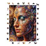 WePuzzleUp Ahşap Puzzle Yetişkin - Yıldızlar Leydisi - 450 Parça, 29 x 39 cm - Yapıştırıcı Folyo Dahil - Benzersiz Şekilli Parçalar & Özel Figürler - R1-44