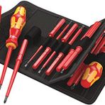 Wera 05059030001 Kraftform Kompakt VDE İzoleli 17+1 Universal Uç/Tutamak+Kontrol Kalemi Seti