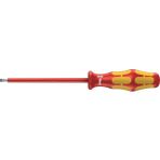Wera 160İ Izoleli Düz 0,6 x 3,5 x 100MM Tornavida 05006110001 - 0,6 x 3,5 x 100 mm - Kırmızı
