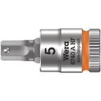 Wera 8740 A HF Hex-Plus 1/4" Lokma 5,0 x 28 mm 05003335001