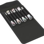 Wera 8740 B HF Emperyal 1 Altıgen Uçlu Zyklop Lokma Bits Seti, 3/8" Soketli, Tutma Fonksiyonlu