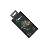 wera 967/9 Bo Sb Torx Renkli Topbaş Alyan Anahtar Seti ()