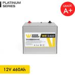 WERER ENERGY 12V 460Ah LiFePO4 Platinum Series Bluetooth'lu Lityum Demir Fosfat Akü