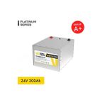 WERER ENERGY 24V 300Ah LiFePO4 Platinum Series Bluetooth'lu Lityum Demir Fosfat Akü