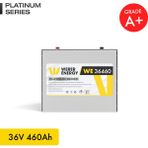 Werer Energy 36V 460AH Lifepo4 Platinum Series Bluetooth'lu Lityum Demir Fosfat Akü