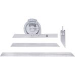 Werka W242-0504 Büyüteçli Üniversal Açı Ölçer 360° x 5'