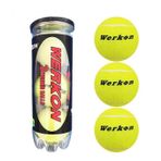Werkon 3lü Tenis Topu Vakumlu Ambalajda