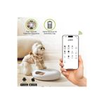 Wero Akıllı Kedi Köpek Yaş Mama Kabı , 6 Öğün Kedi Mama Dağıtıcısı, Wifi APP Kontrolü Uzaktan Beslem