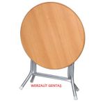 Werzalit Masa Katlanir Ayak Woodart 80 Cap