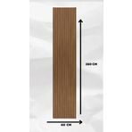 WES MDF PROFİL-AKUSTİK PANEL,NATUREL CEVİZ,60CM X 280CM