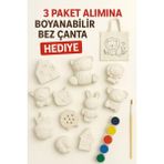 WeSank 10lu Alçı Taş Boyama Seti Eğlence ve Yaratıcılığı Bir Arada Sunan Boyama