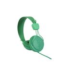 WeSC Mat Conga Blanery Green kulak üstü kulaklık (eller serbest ünite ve Sony Ericsson ve Nokia için adaptör dahil) yeşil