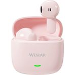 Wesdar TWS601 Earbuds Bluetooth Kulaklık Pembe, Kristal Ses Kalitesi, Uzun Pil Ömrü, Pratik Kullanım