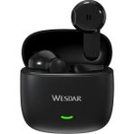Wesdar TWS601 Earbuds Bluetooth Kulaklık Siyah, Kristal Ses Kalitesi, Uzun Pil Ömrü, Pratik Kullanım