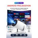 Weskam Android Taşınabilir Projeksiyon Dahili Hoparlör ve Wifi Akıllı Sinema Beyaz Projektör Upgrade