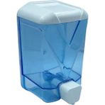 Wespa 500 ml Plastik Şeffaf Sıvı Sabun Dispenseri