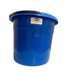 WESPA Dayanıklı Plastik Su Kovası, Mavi Renk, 3 No Boy, Saplı, Ev ve Temizlik İçin 10 litre