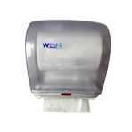 WESPA Kağıt Havlu Dispenseri, Gri Plastik, Duvar Montajlı, Profesyonel Banyo ve Tuvalet İçin
