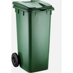 Wespa Plastik Yeşil Çöp Konteyneri 120 Lt - Çok Renkli