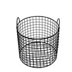 Wess Dizayn WD-243 Yuvarlak Model Metal Tel Dekoratif Saklama Kabı