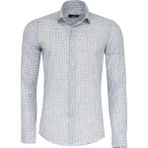 Wessi Buz Mavi Ekose Gömlek - 2XL