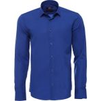 Wessi Desensiz Uzun Kollu Regular Fit Mavi Erkek Gömlek - Wessi - XL