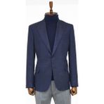 Wessi Düz Slim Fit Spor Lacivert Erkek Ceket - Wessi - 60