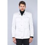 Wessi Erkek Mevsimlik Slim Fit Ceket - Bej - 2XL