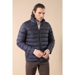 Wessi Erkek Slim Fit Kısa Şişme Mont - Lacivert - 46