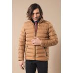 Wessi Erkek Slim Fit Kısa Şişme Mont - Taba - 46