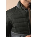 Wessi Erkek Slim Fit Şişme Kaban Mont - Yeşil - 56