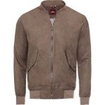 Wessi Krem Cepli Süet Bomber Mont - 52