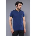 Wessi Mavi Polo Yaka Erkek T-shirt