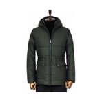 Wessi Slim Fit Kapüşonlu Yeşil Erkek Şişme Mont