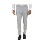 Wessi Slim Fit Kareli Kumaş Gri Erkek Pantolon