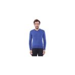 Wessi V Yaka Slim Fit Desensiz Pamuklu Lacivert Erkek Triko