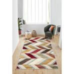 West Home Yıkanabilir Kaymaz Leke Tutmaz Salon Halısı Mutfak Halısı Koridor Halısı Yolluk ve Paspas - 180 x 280 cm - Renkli