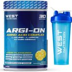 West Nutrition ARGION L-Arjinin L-Ornitin 510 Gr 30 Servis Limon Aromalı Amino Asit