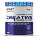 West Nutrition Kreatin Plus 320 gr 40 Servis Yabanmersini Aromalı