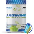 West Nutrition L-Arginine L-Arjinin 420 gr Yeşil Elma Aromalı