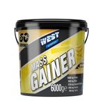 West Nutrition Mass Gainer 6000 gr 60 Servis Muz Aromalı Karbonhidrat Tozu