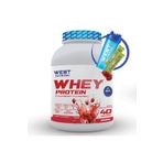 West Nutrition Whey Protein Tozu 1200 gram Çilek Aroma 40 Servis