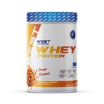 West Nutrition Whey Protein Tozu 540 gr 18 Servis Karamel & Krema Aromalı