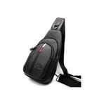 WEST POLO CÜZDAN WEST POLO Body Bag Çapraz Omuz Çantası, Tek Ebat, erc5510, siyah, Erkek