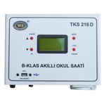 West Sound TKS 216D B-Klas Duvar Tipi Akıllı Okul Saati