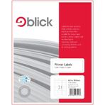 West tasarım blick PC-etiket, DIN A4, 25 yaprak, 16 Etiketten Pro yaprak yüksek kaliteli marka, beyaz